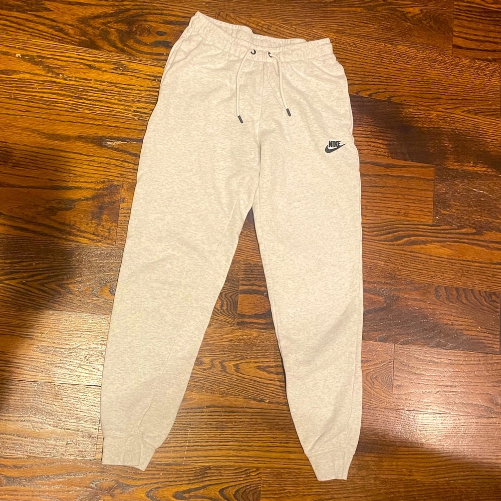 White Nike Sweatpants